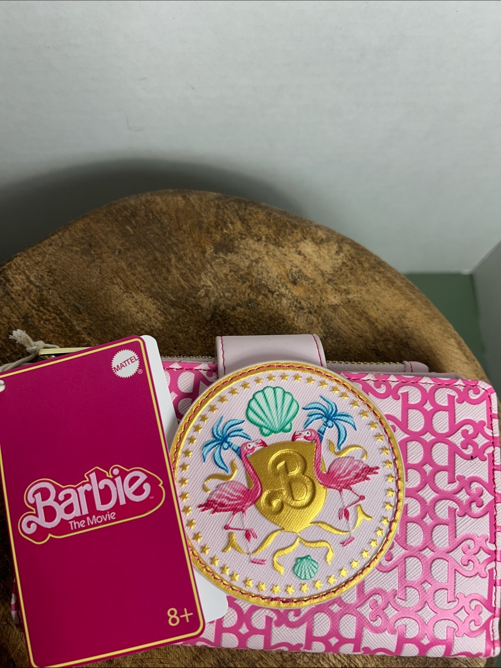 Loungefly Barbie movie logo bifold wallet